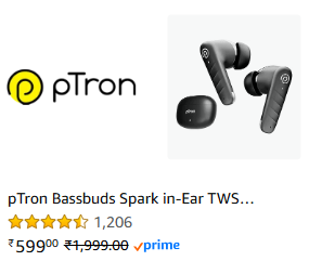 pTron Bassbuds