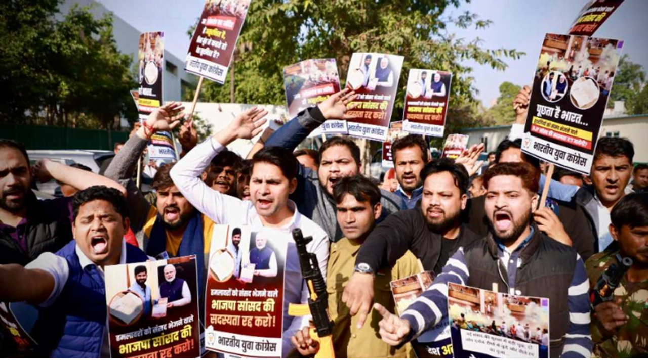 Youth Congress will Surround Parliament on 20th December