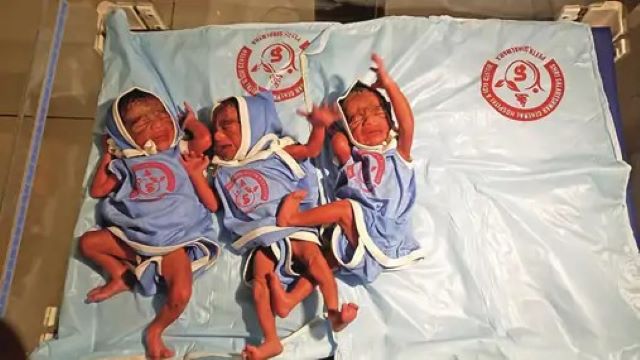 डूंगरपुर में तीन जुड़वां बच्चों का जन्म