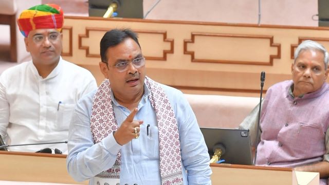 राजस्थान विधानसभा कांग्रेस हमला